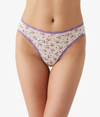 Inspired Eyelet Hi-Leg: Simply Petals