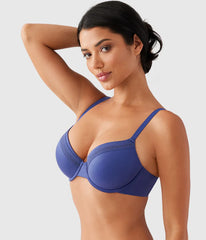 Perfect Primer Underwire T-Shirt Bra: Skipper Blue