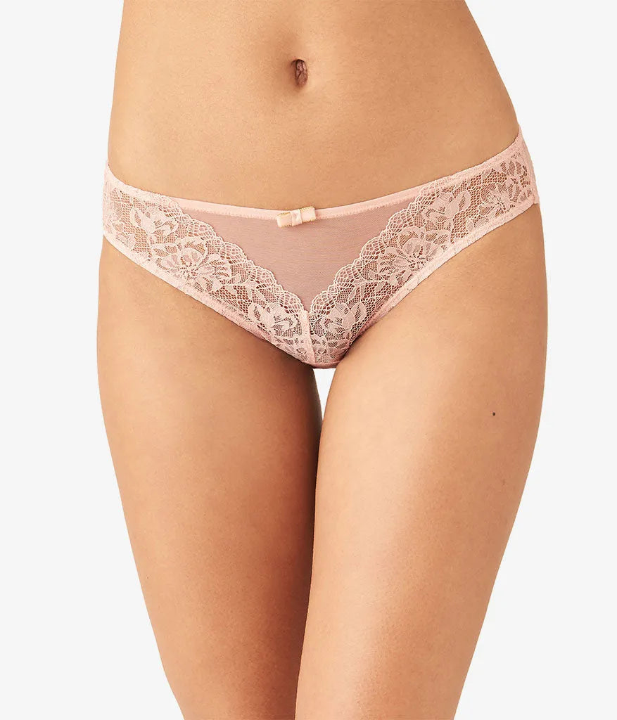 Lace Encounter Bikini: Rose Smoke