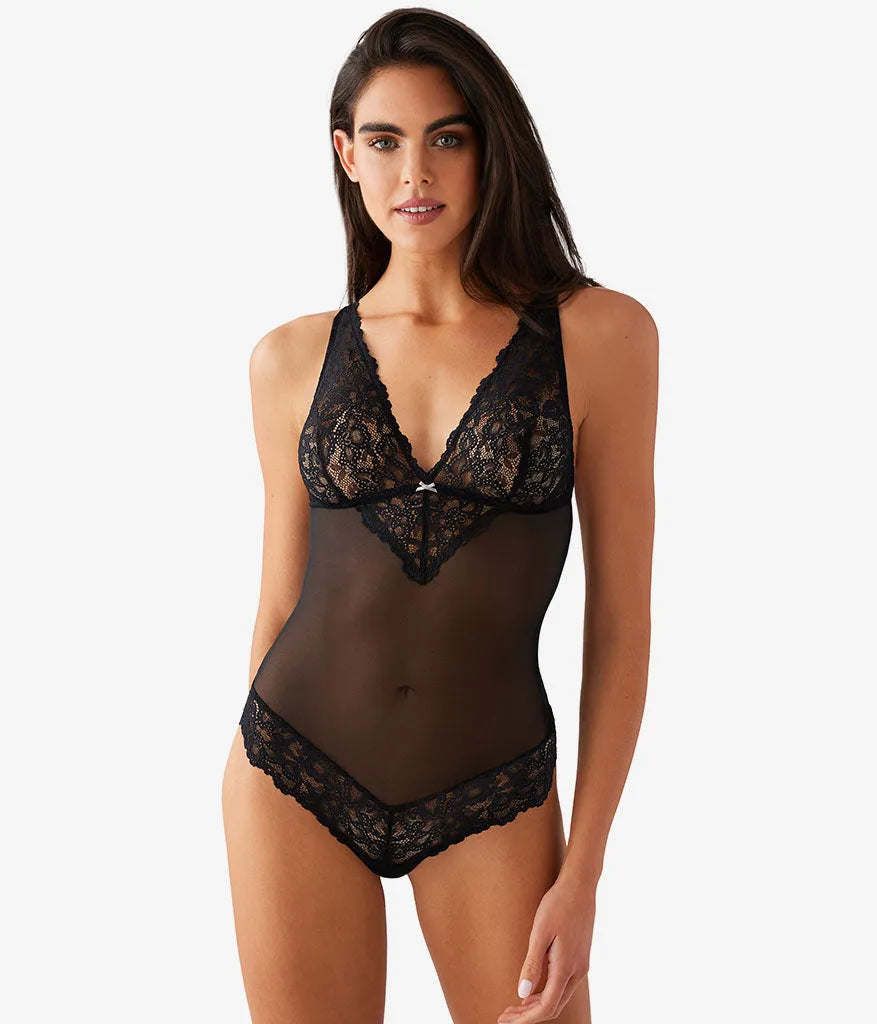 b.charming Bodysuit: Blackened Pearl
