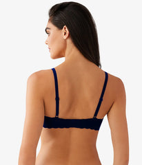 b.wow'd Lace Wire Free Bra: Night