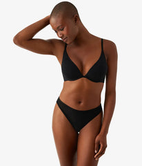 Cotton To A Tee Plunge T-Shirt Bra: Night