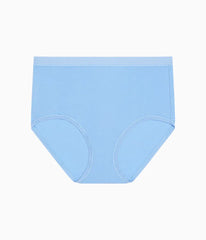Understated Cotton Brief: Bel Air Blue